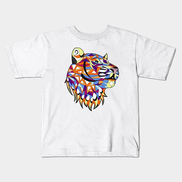 Tiger Kids T-Shirt by Velvet